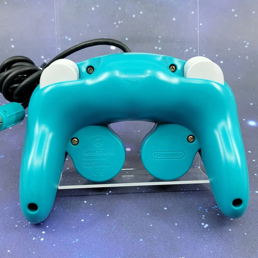 Nintendo GameCube Controller Emerald Blue Japan Import DOL-003 Wired Teal D